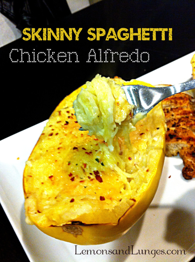 Skinny Chicken Alfredo via LemonsandLunges