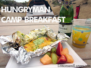 Camping Breakfast via LemonsandLunges