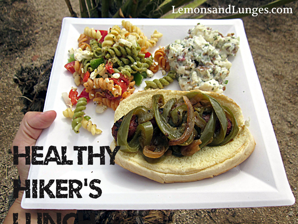 Healthy Hikers Lunch via LemonsandLunges