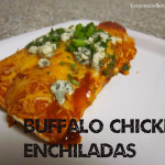 Buffalo Chicken Enchiladas